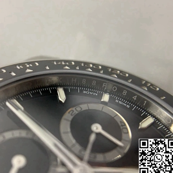 Bezel Rolex VS Daytona Movement M126500LN-0002 Factory Black 4131 Cosmograph 0517